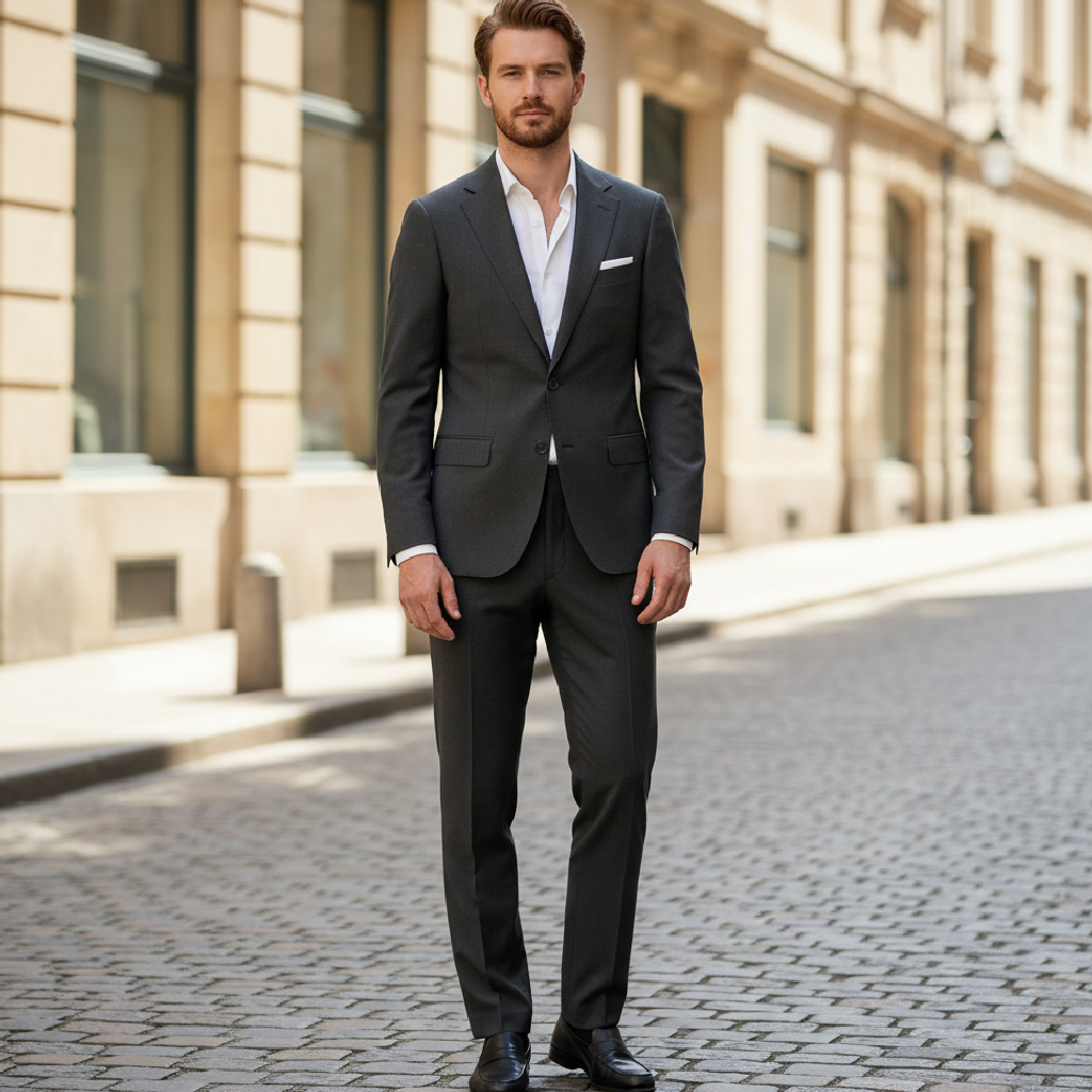 Riley | Elegant Linen Men's Set for Weddings