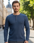 Hudson | Casual Long Sleeve Men's Shirt for Daily Wear