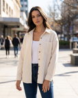 Harriet | Corduroy Button Women’s Jacket for Relaxed Comfort