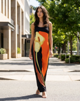Eliza | Floral Maxi Summer Dress with Flowing Shape