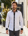 Blake | Slim Fit Men’s Shirt with Modern Structure
