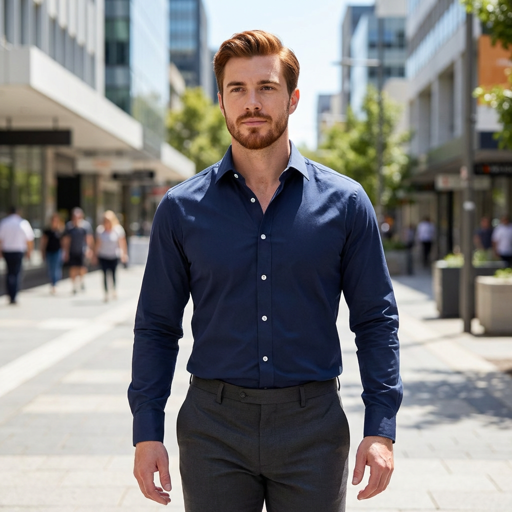 Rhys | Versatile Everyday Men’s Shirt for Any Occasion