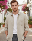 Flynn | Lightweight Linen Men's Shirt for Casual Style