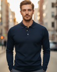 Archer | Long Sleeve Men's Polo for Versatile Style