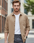 Flynn | Lightweight Linen Men's Shirt for Casual Style