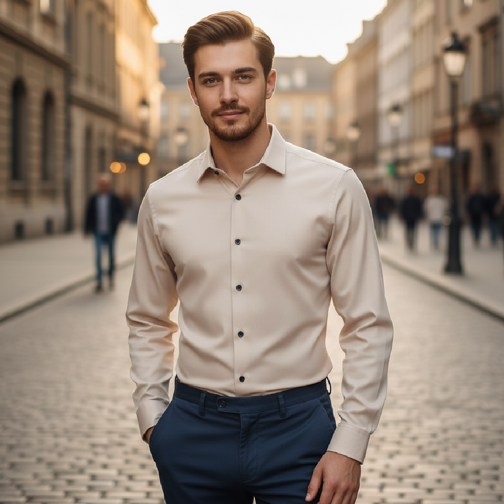Hamish | Modern Men's Shirt for Stylish Looks