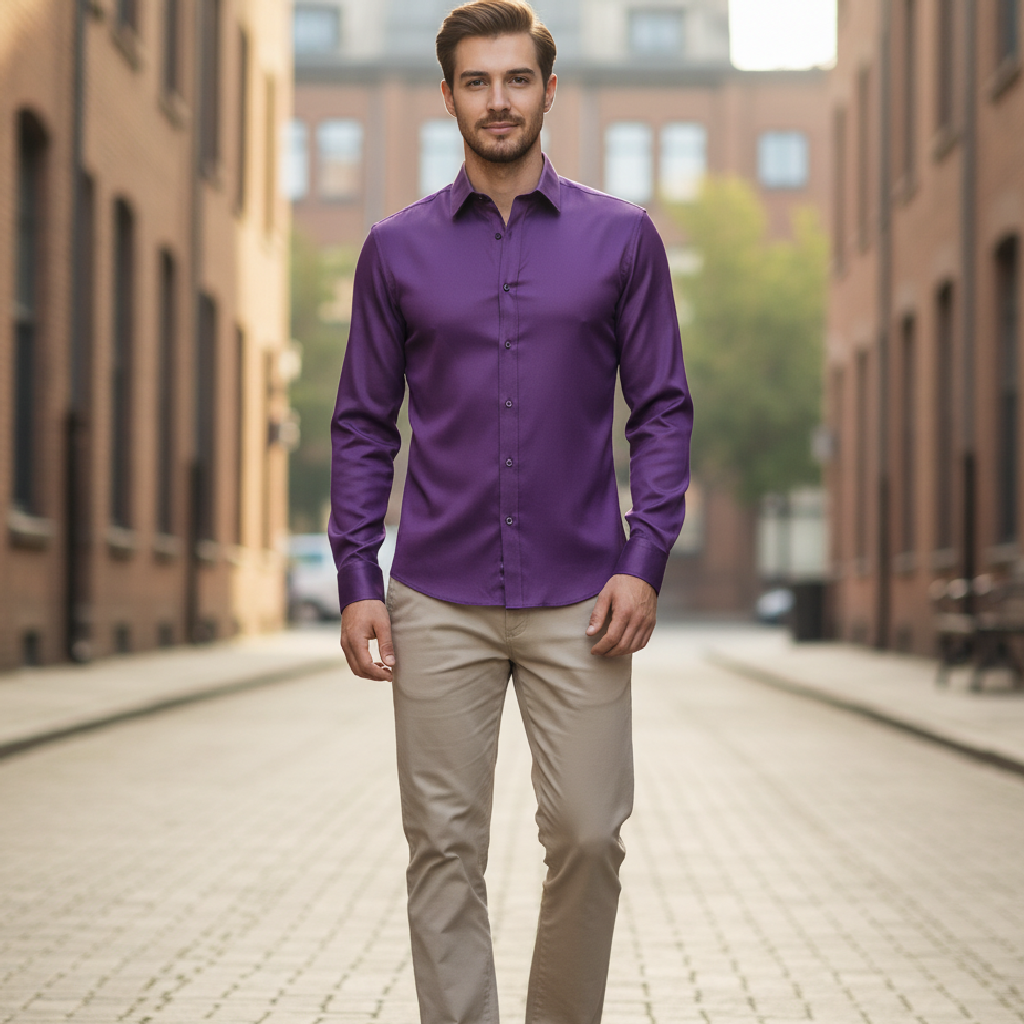 Hamish | Modern Men's Shirt for Stylish Looks