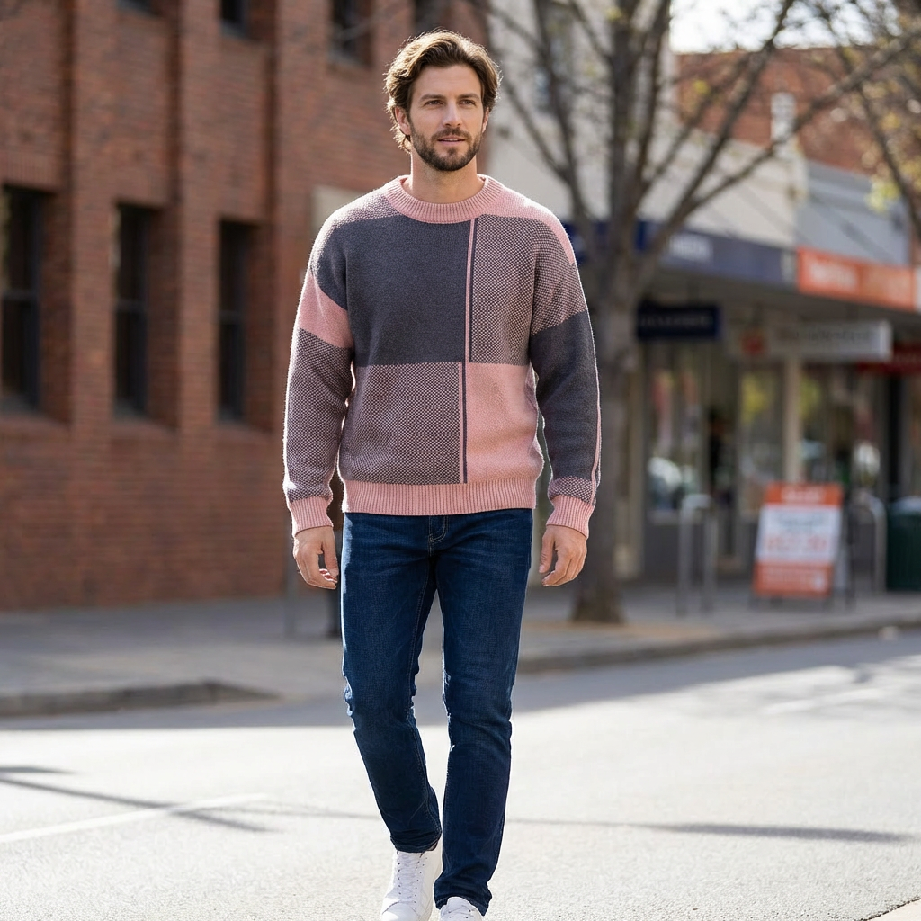 Eamon | Modern Casual Men’s Sweater for Daily Wear