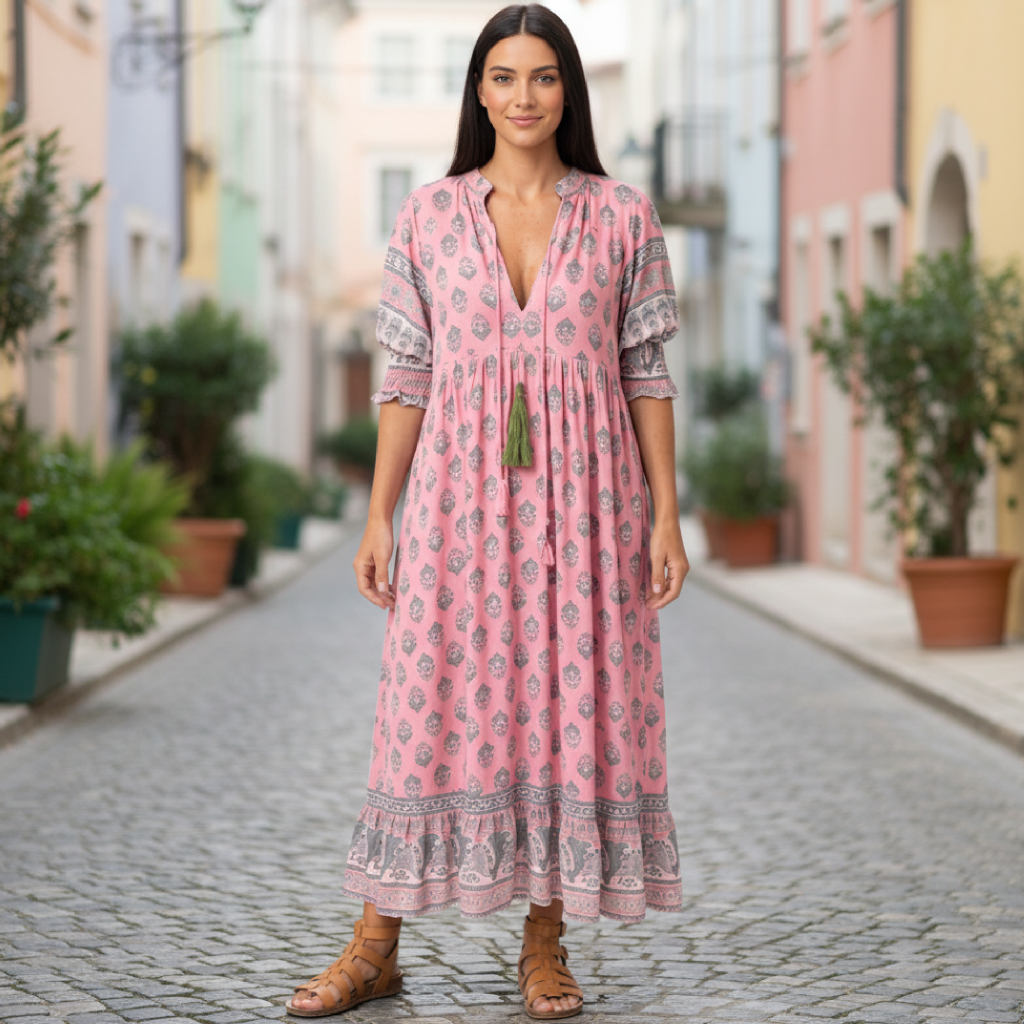 Daisy | Elegant Maxi Dress for Summer Days