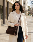 Isabella | Suede Vintage-Style Women’s Bag