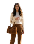 Isabella | Suede Vintage-Style Women’s Bag