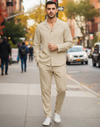 Harrison | Linen Men's Set for Breathable Comfort