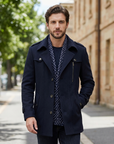 Ronan | Versatile Overcoat Style Men’s Coat for Any Occasion