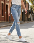 Carys | Ripped Detail Women’s Jeans for Casual Looks
