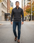 Lachlan | Contemporary Fit Men’s Sweater for Smart Casual Looks
