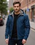 Veylor | Hooded Bomber Jacket with Cozy Warmth