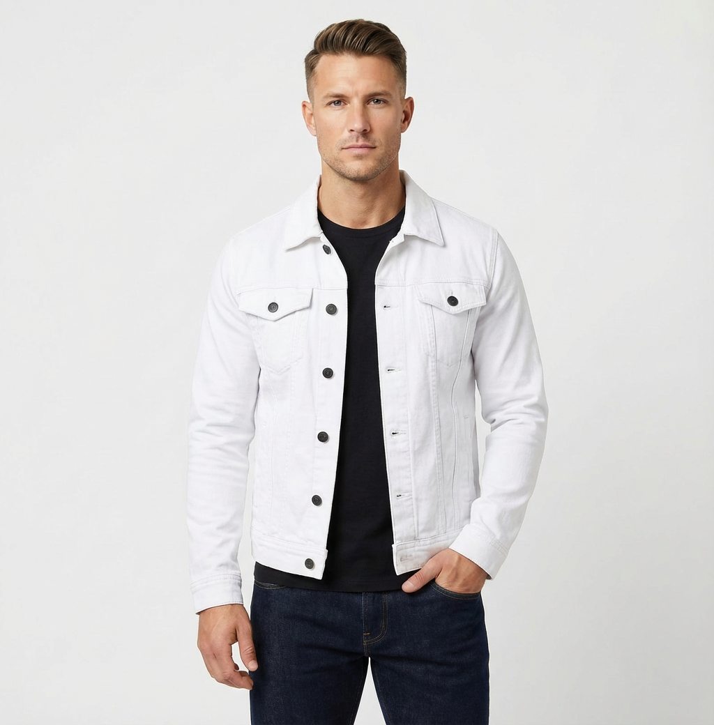 Noah | Mens Denim Jacket with Classic Design