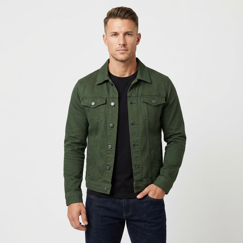 Noah | Mens Denim Jacket with Classic Design