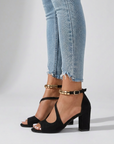 Evie | Elegant Block Heel Women's Sandals