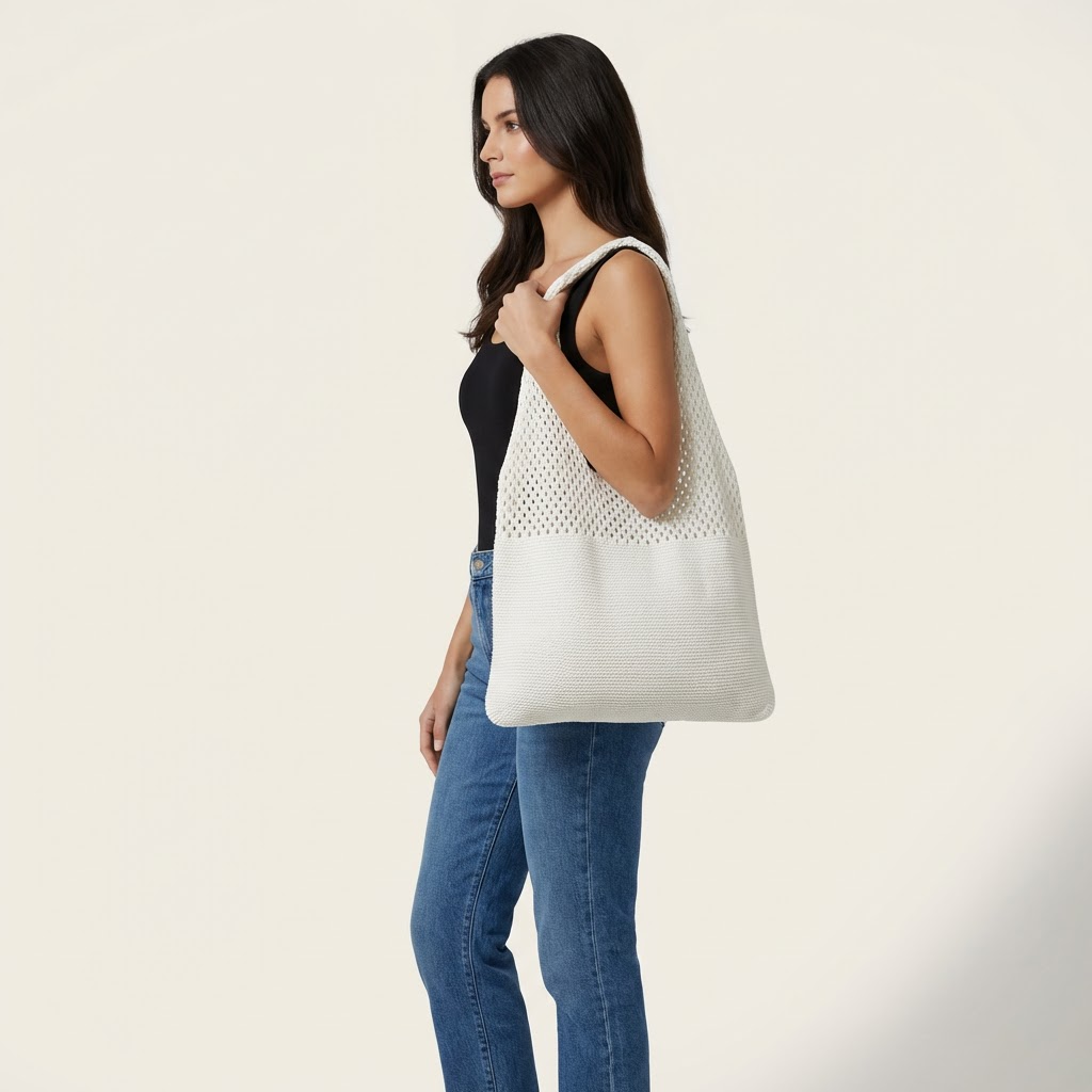 Rowena | Minimal Knit Women’s Handbag for Soft Everyday Carry